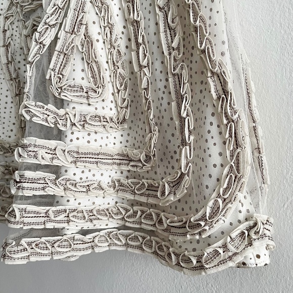 NWT ESCADA Skirt -Tulle & Silk Two layers skirt 38 - Picture 7 of 16